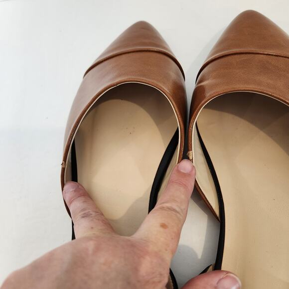 Monroe & Main Brown and Black Flats - Picture 5 of 12